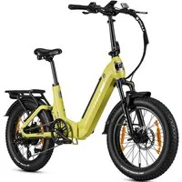 TTGO E-Bike Klapprad 20 Zoll, Fully, Vollfederung, 70Nm Hinterradmotor, 120km, max.150kg, 7 Gang SHIMANO, Kettenschaltung, Heckmotor, 720 Wh, (Softtail, hydr. Scheibenbremse, mit Bremslicht), F7, Drehmomentsensor, Lockout-Federgabel, Elektrofahrrad, 