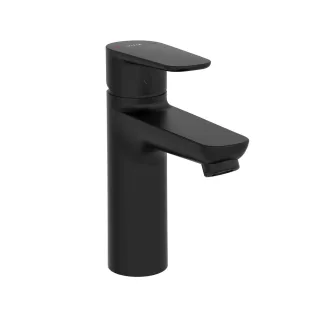 VitrA Flow Soft Einhebel-Waschtischmischer Niederdruck Höhe 17 cm Schwarz Matt,A4353936ND A4353936ND