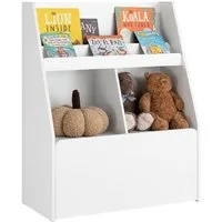 SoBuy Bücherregal KMB83, Kinderregal Aufbewahrungsregal für Kinder Spielzeugtruhe Kinderzimmer
