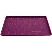 TUPPERWARE Backform Tupperware Backunterlage Silikon lila Dauer-Backunterlage