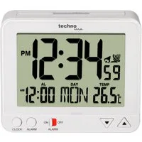 technoline Funkwecker WT 195 mit Nachtlicht-Funktion