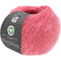 LANA GROSSA PER FORTUNA Häkelwolle, 190 m (flauschiges Kettengarn aus Bio-Baumwolle mit GOTS-Zertifikat), 50 g