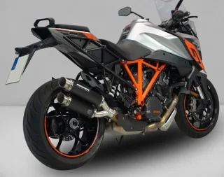 Sport Auspuff Bodis GPX2-S Edelstahl Black KTM 1290 Super Duke GT Bj.2016-2024 EURO-4/EURO-5 +ABE