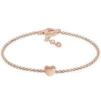 Elli Armband Armkette Herz Love Basic 925 Silber (kein Set, 1-tlg), Herz