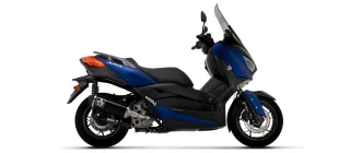 Sport Auspuff Arrow Urban BLACK Yamaha XMAX 300 Bj.2021-2024 (Typ:SH14) EURO-5 eintragungsfrei/+ABE