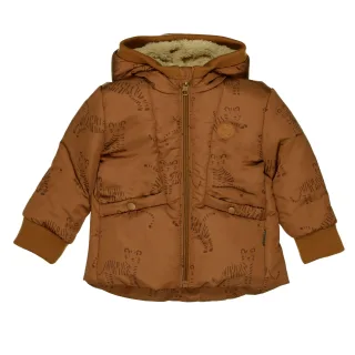 STACCATO - Jacke mit Tiger-Print caramel aop - Gr. - 74