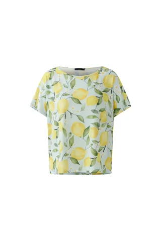Oui - Shirt lt green yellow - Gr. - 38