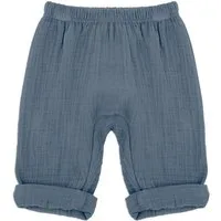 MAXIMO Stoffhose GOTS BABY-Krempelhose Musselin (1-tlg) Musselin