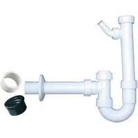 HAAS Siphon Kugelverschluss-Siphon für Waschtisch (1 1/4) - Spültisch (1 1/2)DN 40