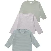 Liliput Langarmshirt Dreierpack mit Druckknöpfen auf der Schulter