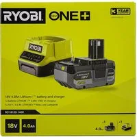 RYOBI Ryobi RC18120-140X 18 V ONE+™ Akku-Set 4,0 Ah + Ladegerät Akku-Set (1 St)