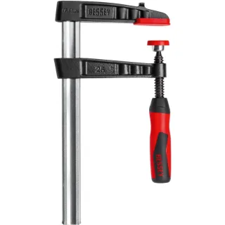Bessey Original Temperguss-Schraubzwinge TG mit 2-Komponenten-Kunststoffgriff - TG40S10-2K