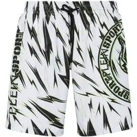 PLEIN SPORT Badeshorts Tiger