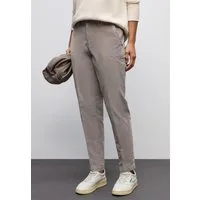 STREET ONE Chinohose Velvet mit Taschen
