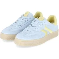 Tamaris Tamaris Sneaker Low 1-23723-44-88A Damen Leder und Synthetik blue Schnürschuh
