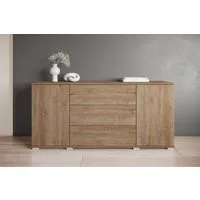 OTTO home Sideboard Kenia, Kommode für das Schlafzimmer/Wohnzimmer (1 St), Modernes Sideboard mit 3 Schubladen und 4 Fächern, Breite 150 cm