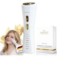 BeautiQ Gesichtsmassagegerät Lumèra PRO 6 in 1 [Beauty-Neuheit], EMS, Anti-Aging Innovation, Full Inclusive Beauty Set, Radiofrequenz, LED, Vibration, Tiefenreinigung, Lifting-Modus, Augenpflege, Kühlung, Anti-Aging