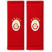 Jungengel Gurtpolster Gurtschoner Sicherheitsgurt 2er Set Auto Fanartikel Fußballdesign, (Set, 2 St., Geeignet für Fahrer-, Beifahrer- sowie Rücksitze. Universelle Passform), Wählbare Ausführungen: Galatasaray, Fenerbahce, Besiktas