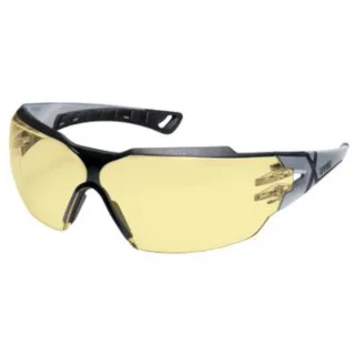 uvex Bügelbrille pheos cx2 amber silber, grau, schwarz - 9198015