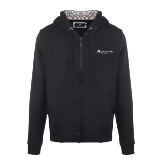 Aquascutum - Kapuzenpullover für Herren, Leger (Schwarz)