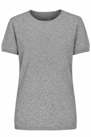IN LINEA - Rollkragen, Pullover, 1/1 Arm flanell mel. - Gr. - 42