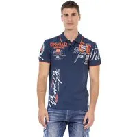 Cipo & Baxx Poloshirt mit markantem Print