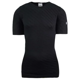Asics nahtloser Herrenschwarz-T-Shirt