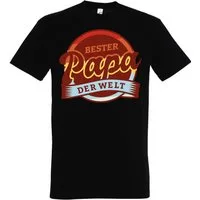 Youth Designz T-Shirt Bester Papa Der Welt Herren T-Shirt mit Trendigem Frontdruck