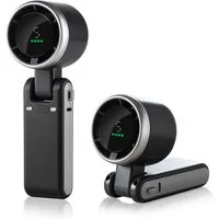 Minicloss Handventilator Tragbarer Turbo Handventilator, 5-stufiger Wind, USB-C&Trageschlaufe, 3-in-1 Hand-, Hals- & Tischventilator, für Reisen, Büro & Outdoor