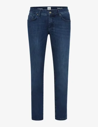 Brax Herren Five-Pocket-Hose Style CHUCK REGULAR BLUE USED, denim blau regular, Gr. 34/38