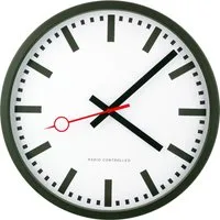 EUROTIME Wanduhr Funkwanduhr 59530, Ø 35 cm