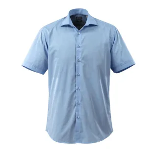 MASCOT Herren Langarmhemd FRONTLINE Hellblau 41-42 - 50632-984-71-41-42