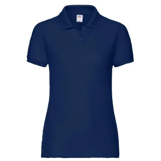 Fruit of the Loom - Poloshirt für Damen (Marineblau)