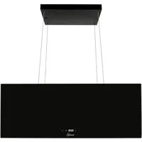 GURARI Inselhaube GCH I 333 90 BL Prime GCH I 333 90 BL Prime, Umluft Insel Dunstabzugshaube 90cm, Deckenhaube, 1000m³/h