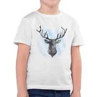 Shirtracer T-Shirt Hirsch Bayern (1-tlg) Mode für Oktoberfest Kinder Outfit
