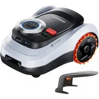 NAVIMOW Rasenmähroboter Segway i208/i215/i220 LiDAR Mähroboter ohne Begrenzungskabel, bis 800 m² Rasenfläche, (1-St., Geländereifen für Hänge bis 45 % Neigung, LiDAR und Vision Dual System), Automatisches Ein-Tipp-Kartieren, Ohne Drähte oder Antenne