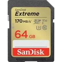 Extreme 64 GB SDXC, Speicherkarte UHS-I U3, Class 10, V30