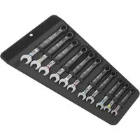 Wera Gabel- und Ringschlüssel 6003 Joker 11 Set (Set, 11 St., 11-tlg), Besonders geeignet für enge Bauräume