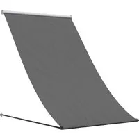 vidaXL Markise Markise Einziehbar Anthrazit 100x150 cm Stoff und Stahl (1-St)