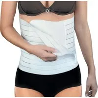 Hydas Stützbandage Postoperative Bandage, dauerelastisch mit Klettverschluss, in 5 Längen, zur Versorgung nach Operationen, Entlastung der Wunde