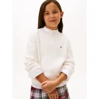 Tommy Hilfiger Strickpullover CABLE SWEATER Kinder bis 16 Jahre