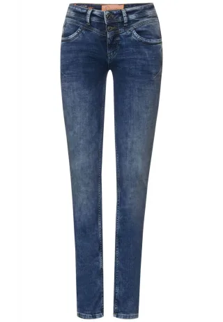 Street One - Casual Fit Jeans blau - Gr. - 26