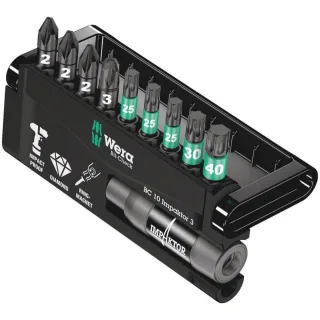 Wera Bit-Check 10 Impaktor 3, 10-teilig - 05057683001