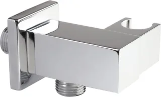 Neuesbad Serie 310 Chrom Eck CONNECTIONS Verstellbar mit Dusche BRACKET, Quadratisch NB1DENAC058K1