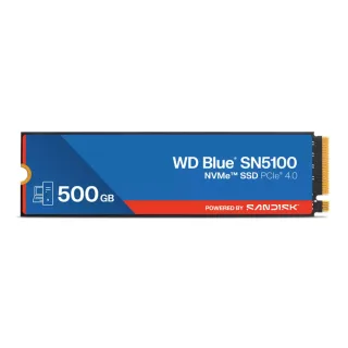 SanDisk WD Blue SN5100 NVMe SSD | wdbs4f5000anc-wrsn | Flash-Speicher - unsortiert
