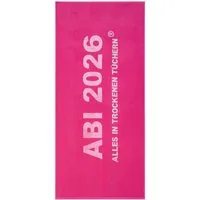Egeria Strandtuch ABI 2026, Frottier (1-St), 75x180 cm, "ABI 2025-Alles in trockenen Tüchern"