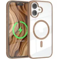 EAZY CASE Handyhülle Transparente Hülle mit MagSafe für iPhone 17 6,3 Zoll, Silikon Handyhülle, Schutzhülle mit Kameraschutz, Etui TPU Schutz