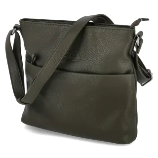 Fräulein Frida Schultertasche - Gr.  - Grün - Synthetik