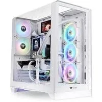 View 390 TG, Tower-Gehäuse weiß, Tempered Glass x 2