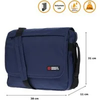 Christian Wippermann Businesstasche Große XL Herren Damen Tasche Umhängetasche Messenger Bag (1 tlg)